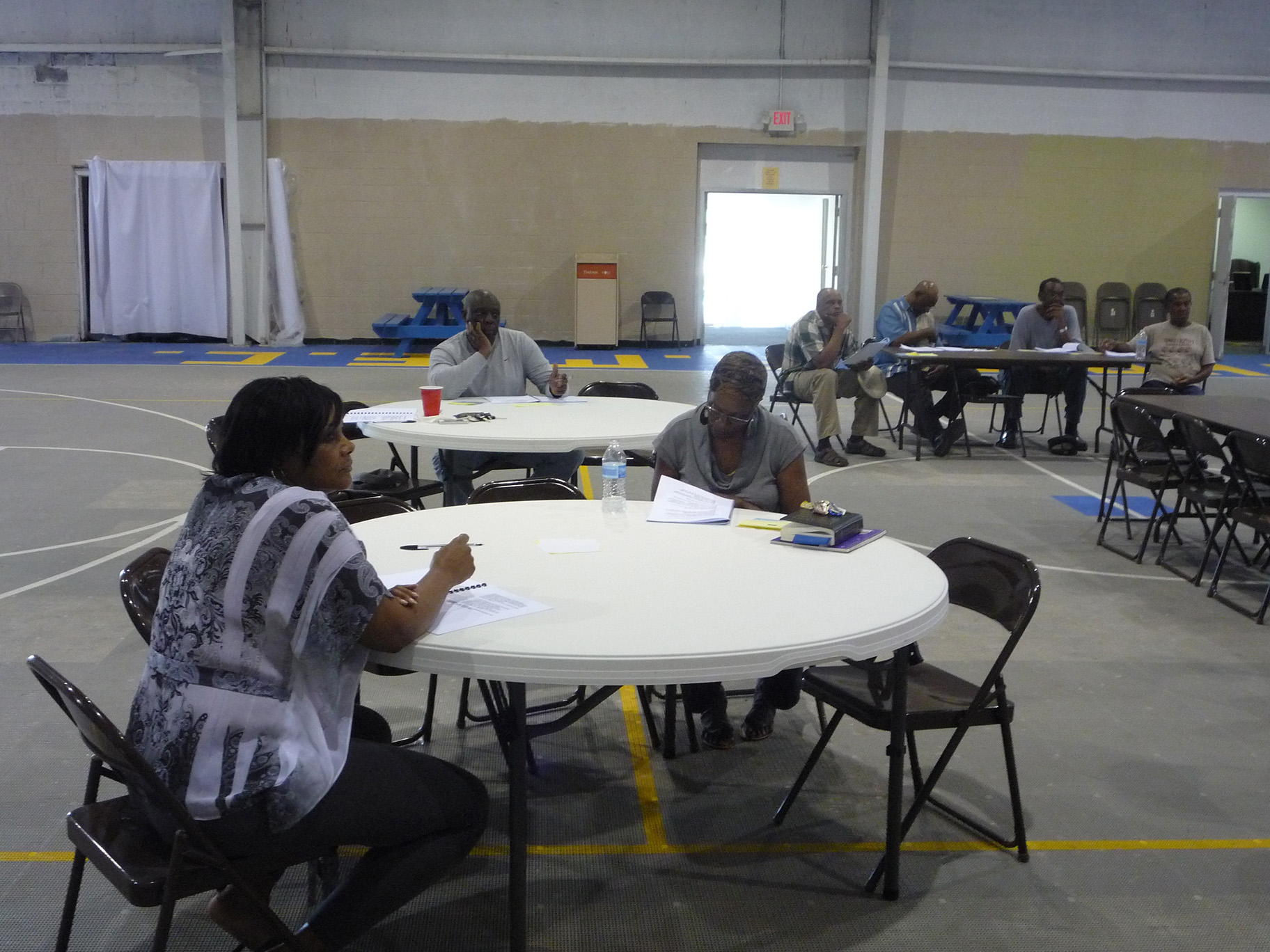 Stewards at a meeting